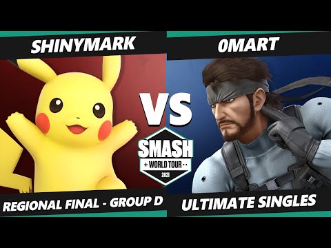 SWT CA RF Group D - Shinymark (Pikachu) Vs. Omart (Snake) SSBU Ultimate Tournament