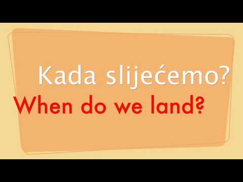 Lekcija 35 - Na aerodromu  – At the airport - nauci-engleski.com