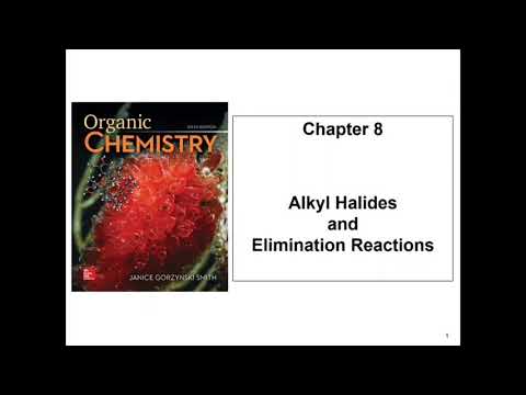(Organic CHEM) CH 8 Elimination Reactions part 1