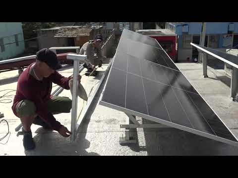 Sistema fotovoltaico favorece servicio Nauta Hogar en Niquero.