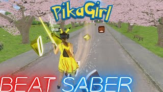 Beat Saber | Pika Girl - S3RL (Expert+) | Mixed Reality