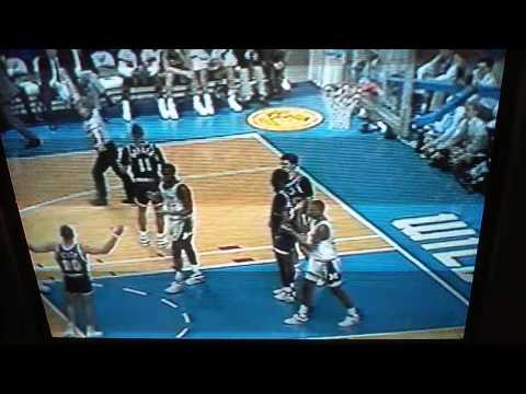 Sean Higgins 1989 NCAA Elite 8 (Mich vs Virginia)