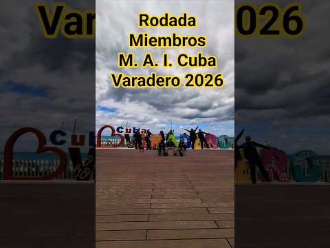 Rodada de miembros de la red de Moto Ayuda Internacional M.A.I Cuba a Varadero 2026