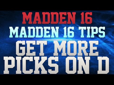 MADDEN 16 TIPS!!! - HOW TO GET MORE INTERCEPTIONS!!! - INTERCEPTION USER TUTORIAL!!!