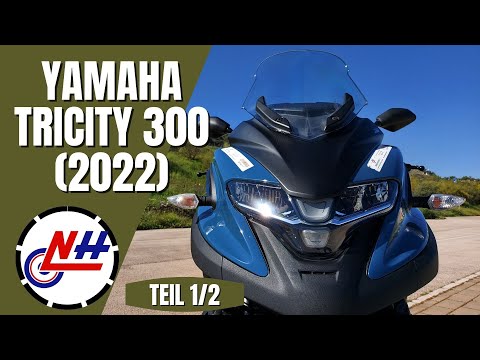 Yamaha TriCity 300 (2022) Petrol Blue | Probefahrt, Walkaround, Soundcheck | Teil 1 von 2 | VLOG 327