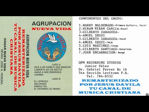 HARRY MALDONADO AGRUP. NUEVA VIDA (DILE A MI PUEBLO QUE MARCHE) CASSETTE COMPLETA 1988