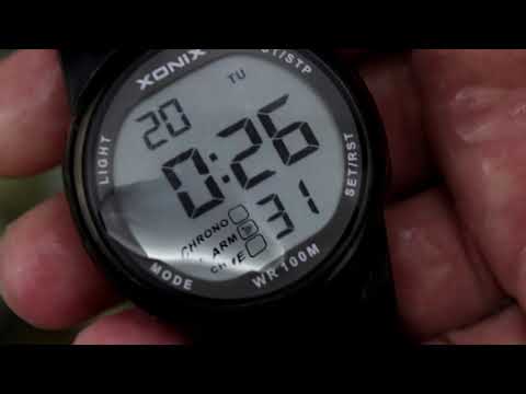 TOMORO xonix series sport waterproof diving watch, do support push button underwater