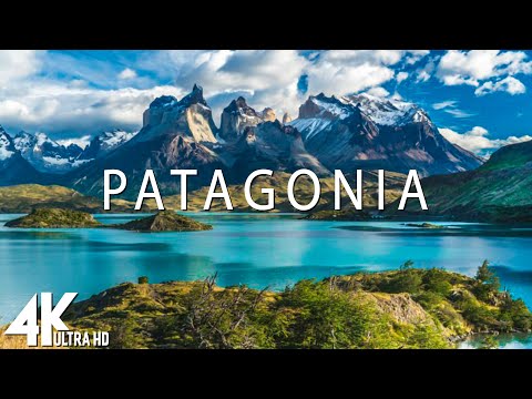 FLYING OVER PATAGONIA (4K UHD) - Relaxing Music Along With Beautiful Nature Videos -4K Video UltraHD