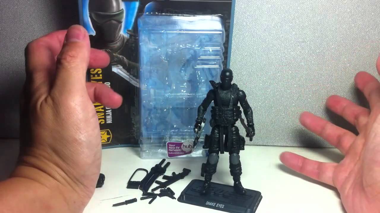 GIJoe Pursuit of Cobra 2011 Desert Battle Snake Eyes