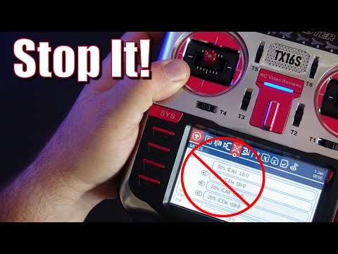 EdgeTX Dual Rates Belong in Inputs NOT Mixer