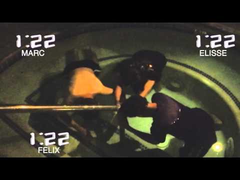 ^~^ Holding breath underwater  3:30 minutes