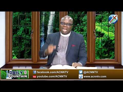 DAILY FOUNTAIN OF JUNE 29, 2019 - VEN. DR. FOLUSO OLUGBENGA BABATUNJI