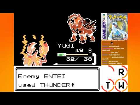 Twitch Highlight: Dark Cave Encounter (Pokémon Silver Randomized Nuzlocke) (2/3/17)