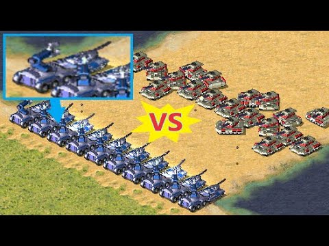 Repair IFV and Grizzly vs Rhino - Same Cost - Red Alert 2
