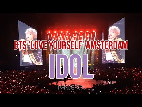181013 BTS(방탄소년단) 'LOVE YOURSELF' IN AMSTERDAM - IDOL
