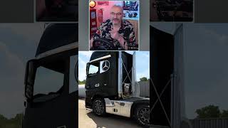 Mon Mercedes Actros est un bijou dans Euro Truck Simulator 2 #shorts