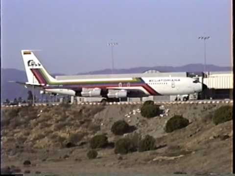 Ecuatoriana Boeing 707-321B at LAX