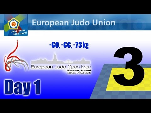 European Open Men - Warsaw 2015 - Day 1 - Tatami 3