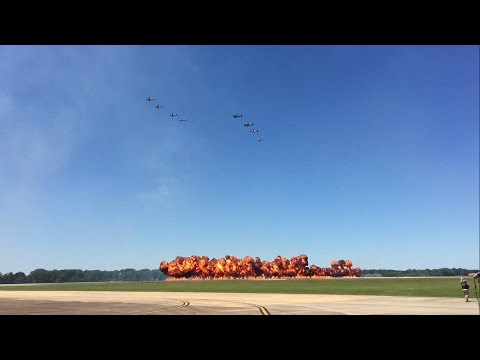 Tora Tora Tora Demo Maxwell AFB Airshow 2017