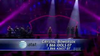 LIVE!! American Idol 2010 Top 7 - People Get Ready - Crytstal Bowersox