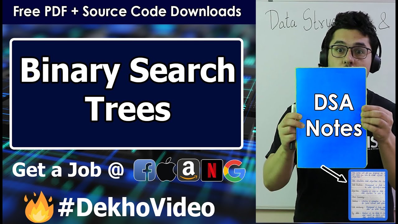 Video thumbnail for Binary Search Trees: Introduction & Properties