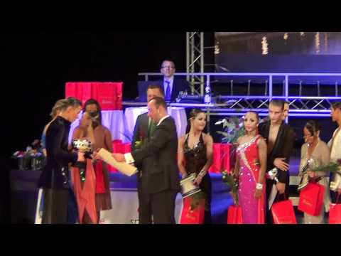 Magic Dance 2012 Riga WDSF international open latin awarding