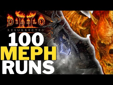 100 Hell Mephisto Runs - Diablo 2 Resurrected (D2R)
