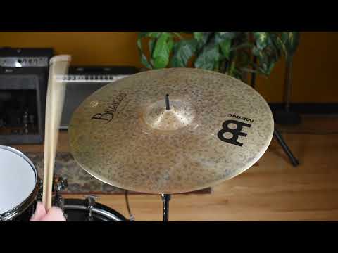 20" Meinl Byzance Dark Big Apple Dark Ride Cymbal 2090g *Video* image 7