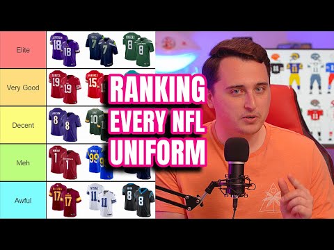 Ranking EVERY NFL Uniform (Tier List Edition)
