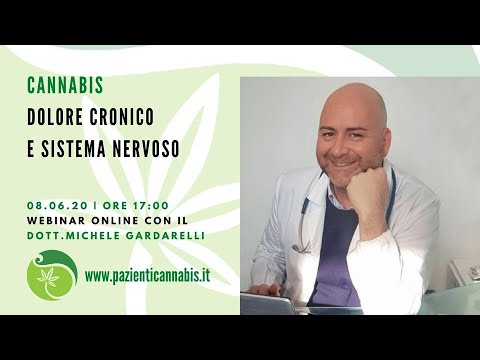 WEBINAR:«Cannabis Terapeutica dolore cronico e sistema nervoso»