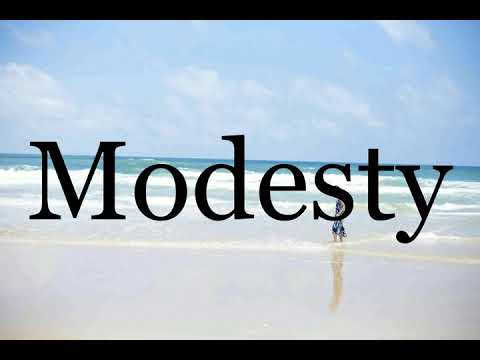 How To Pronounce Modesty🌈🌈🌈🌈🌈🌈Pronunciation Of Modesty