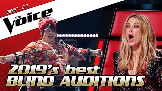 Download lagu TOP 10 | The BEST Blind Auditions of 2019 in The Voice mp3