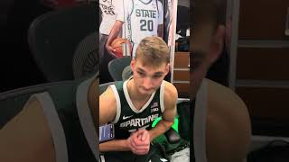 Carson Cooper discusses career-high 17-point night vs San Jose State