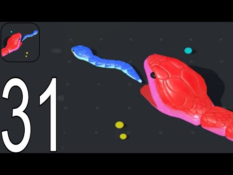 Snake Clash - Gameplay Walkthrough Part 31 Tutorial NEW Mobile Game (Android,ios)