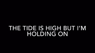 Blondie - The Tide is High Lyrics