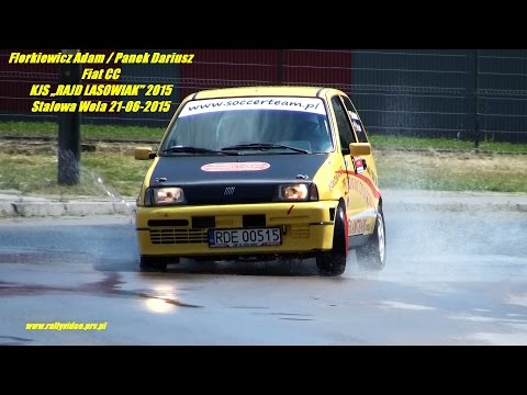 Florkiewicz Adam / Panek Dariusz - Fiat CC - KJS „RAJD LASOWIAK” 2015 Stalowa Wola 21-06-2015