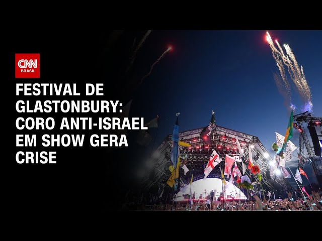Coro anti-Israel em show gera crise no Festival de Glastonbury | CNN 360º