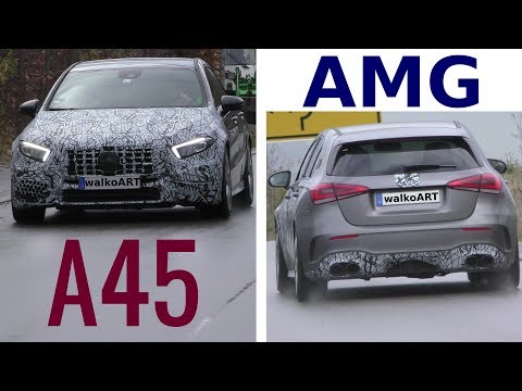 New Mercedes-AMG A45 Hatchback Seen on the Road