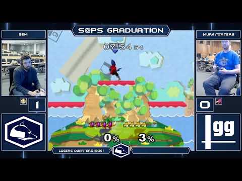 S@PS Graduation Melee Singles - Semi (Peach/Fox) vs MurkyWaters (Falco/Fox) - Losers Quarters