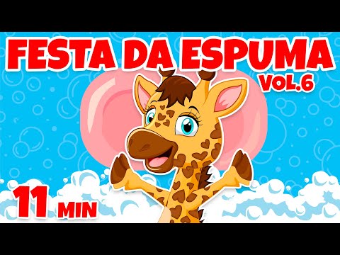 Festa da Espuma Vol. 6 - Giramille 11 min | Desenho Animado Musical