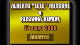Tete Rusconi y Rosanna Remon - Amarras - Milonga "El Yaguaron" Savona