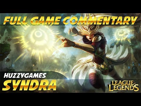 League of Legends - Diamond Syndra - LIVE Full Game Commentary