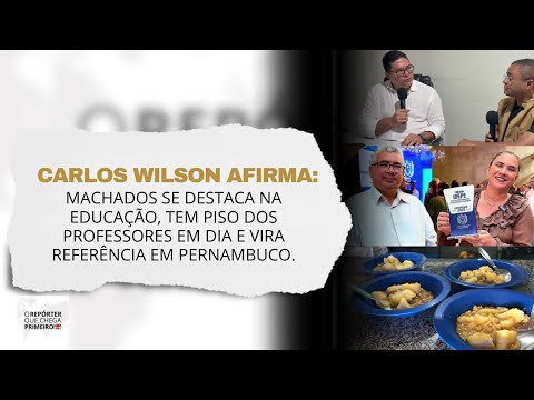 Machados se destaca na educação e vira referência em Pernambuco, diz procurador.