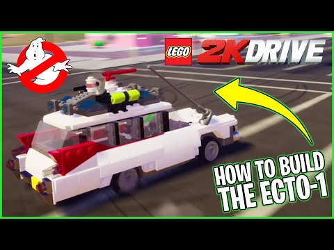 How to build the Ghostbusters Ecto-1 in Lego 2K Drive