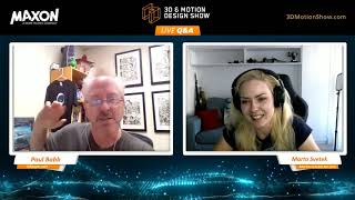 Marta Svetek Interview @ The 3D and Motion Design Show video