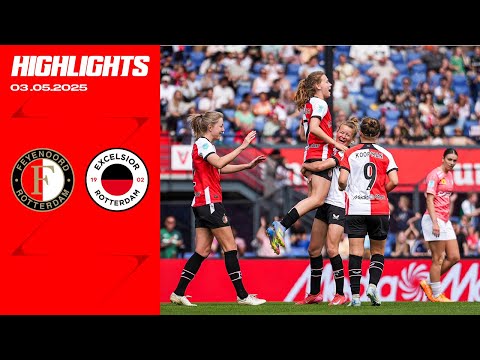Highlights | Feyenoord V1 - Excelsior | Azerion Vrouwen Eredivisie 2024-2025