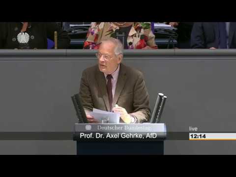AfD - Prof. Dr. Axel Gehrke: "Ein Versuch dem Bürger Sand in die Augen zu streuen"