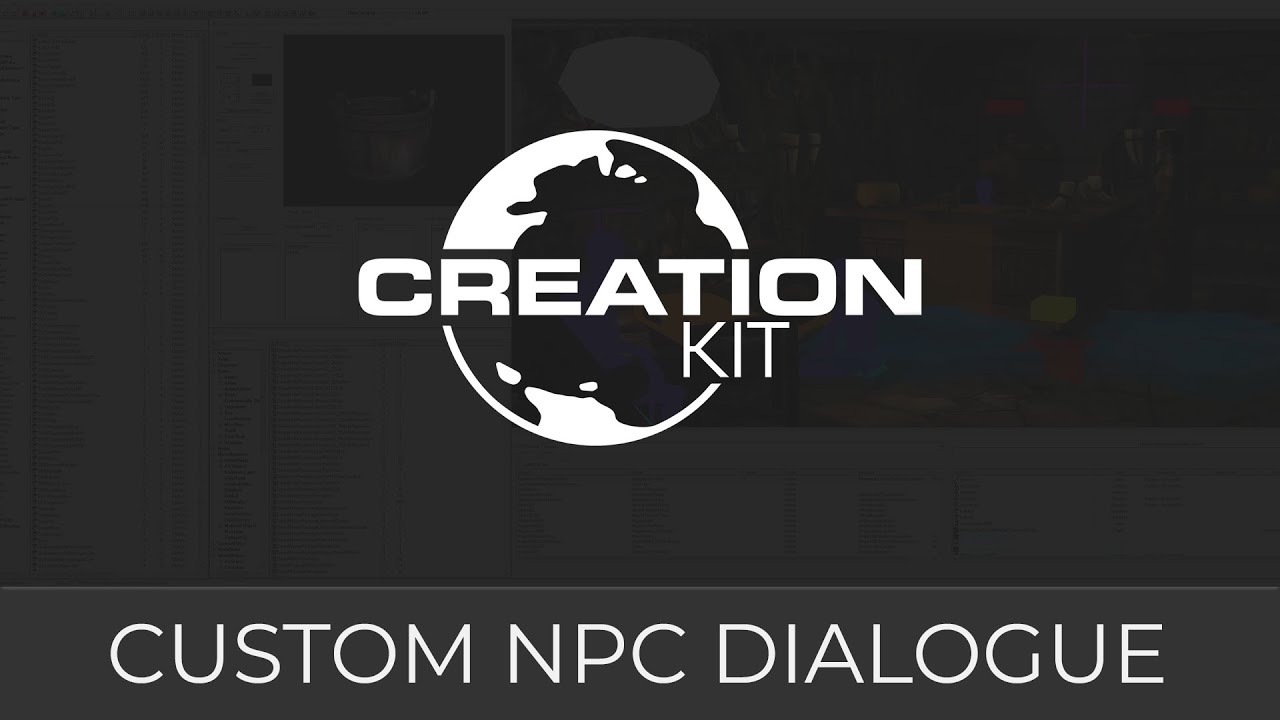 Creation Kit (Custom NPC Dialogue)