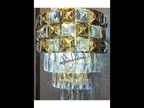 Metal akira finesse wall lamp, home, 15 w