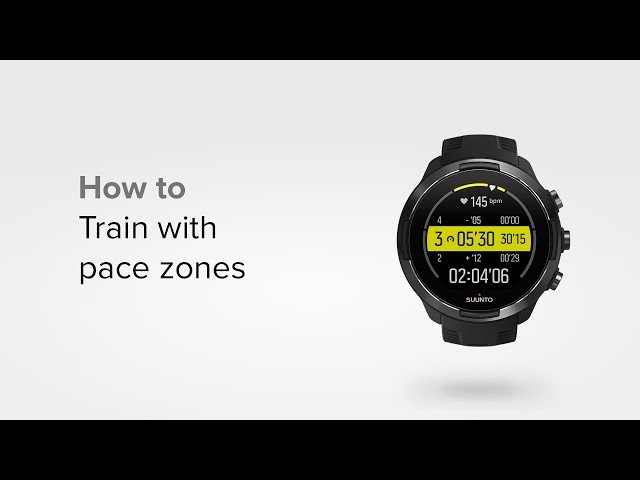 Video teaser for Suunto 9 and Suunto Spartan - How to train with pace zones
